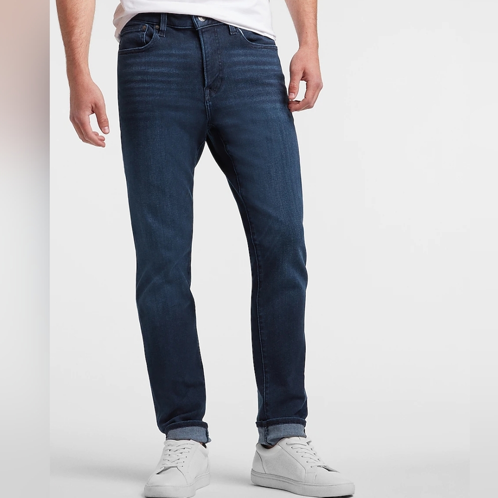 Men's Express Slim Hyper Stretch Denim Jean W31L32